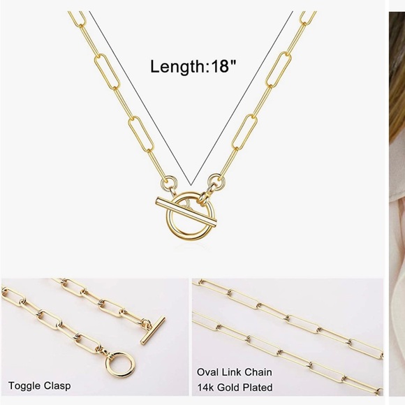 Gold glasp chain - Picture 2 of 3